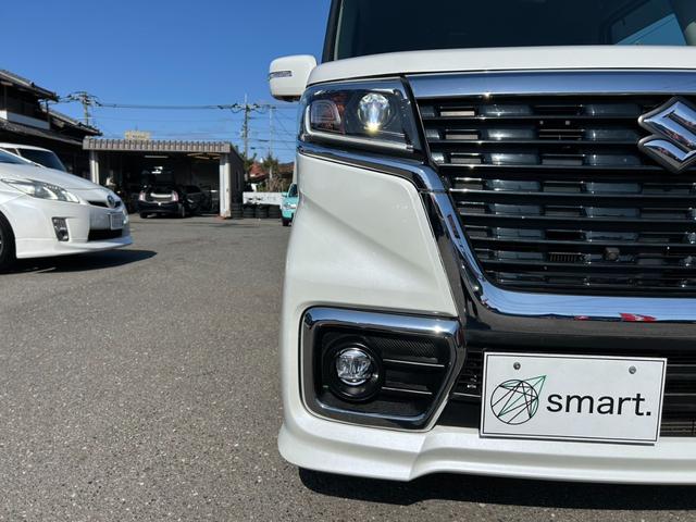 スペーシアカスタム ハイブリッドＧＳ　スズキセーフティーサポート／ナビ／フルセグ／全方位カメラ／ＤＶＤ再生／両側スライドドア片側電動／プッシュスタート／スマートキー／レーンキープアシスト／盗難防止装置／衝突被害軽減システム（42枚目）