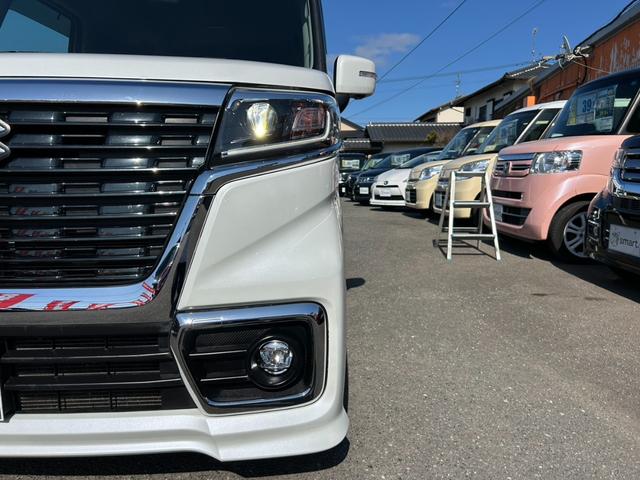 スペーシアカスタム ハイブリッドＧＳ　スズキセーフティーサポート／ナビ／フルセグ／全方位カメラ／ＤＶＤ再生／両側スライドドア片側電動／プッシュスタート／スマートキー／レーンキープアシスト／盗難防止装置／衝突被害軽減システム（43枚目）