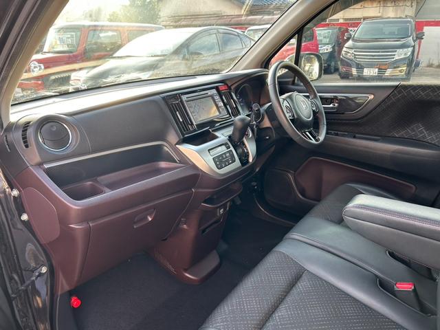 N-WGNカスタム G・Lパッケージ ナビ/ワンセグ/バックモニター/プッシュスタート/スマートキー/オートライト/HIDヘッドライト/フロントフォグランプ/社外AW/オートエアコン/盗難防止装置(13枚目)