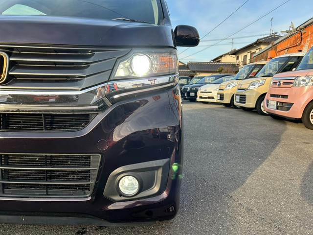 N-WGNカスタム G・Lパッケージ ナビ/ワンセグ/バックモニター/プッシュスタート/スマートキー/オートライト/HIDヘッドライト/フロントフォグランプ/社外AW/オートエアコン/盗難防止装置(35枚目)