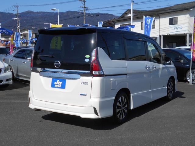 セレナ ハイウェイスターＧ　プロパイロット　両パワスラ（ハンズフリー）　ＤＶＤ再生　ＣＤ録音　フルセグ　Ｂｌｕｅｔｏｏｔｈオーディオ　アラウンドビューモニター　デジタルインナーミラー　ＥＴＣ　インテリキー　ＬＥＤオートライト（36枚目）