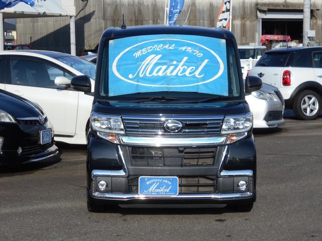 タント カスタムRS トップエディションSAIII ナビ・フルセグTV・半革シート・両側パワースライドドア・15AW・ローダウン・シートヒーター・バックカメラ・ETC(2枚目)