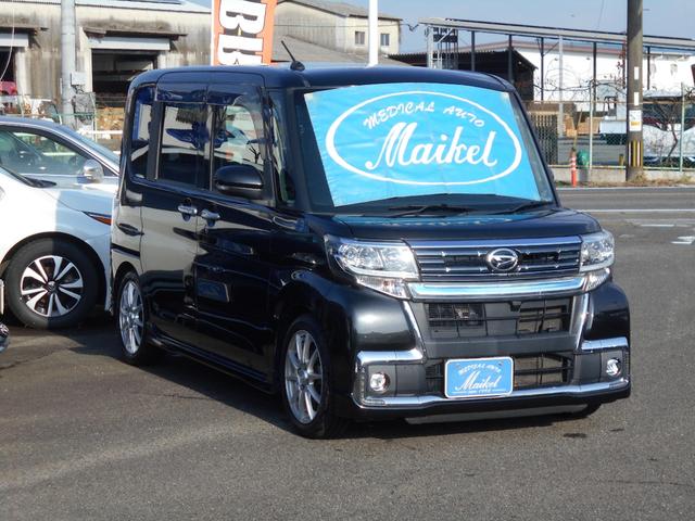 タント カスタムRS トップエディションSAIII ナビ・フルセグTV・半革シート・両側パワースライドドア・15AW・ローダウン・シートヒーター・バックカメラ・ETC(22枚目)