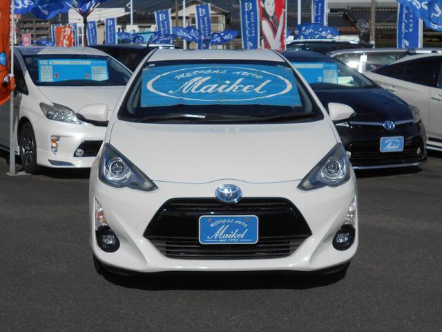 アクア Ｇ　ナビ　ＤＶＤビデオ再生　ＣＤ録音　フルセグＴＶ　Ｂｌｕｅｔｏｏｔｈオーディオ　ステリモ　バックカメラ　キセノンオートライト　トヨタセーフティセンス　クルコン　ビルトインＥＴＣ　スマートキー（2枚目）