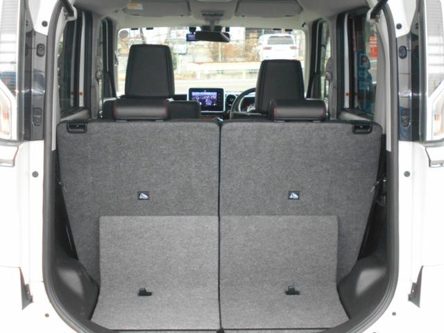 スペーシアカスタム ハイブリッドＸＳターボ　ナビ　ＤＶＤ再生　ＣＤ録音　フルセグ　Ｂｌｕｅｔｏｏｔｈ　バックカメラ　デュアルセンサーブレーキサポート　パドルシフト　クルコン　両側パワスラ　ＬＥＤオートライト　ハーフレザーシート　シートヒーター（34枚目）