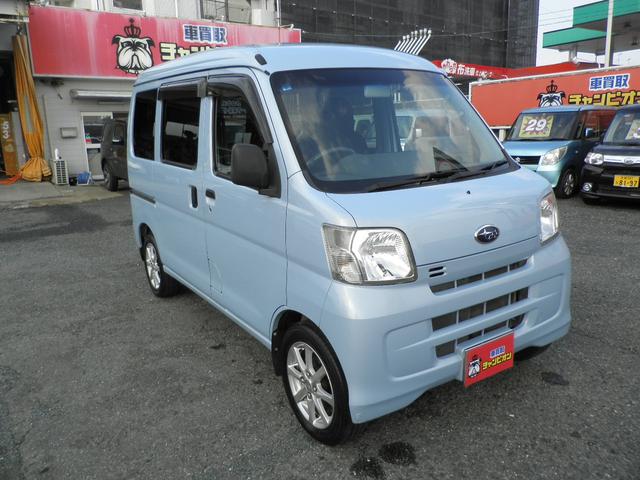 サンバーバン トランスポーター　オートマチック車　両側スライドドア　キーレス　パワーウィンドウ（3枚目）
