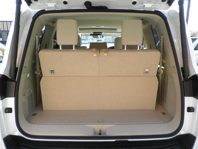 ランドクルーザー ＺＸ　サンルーフ　車庫保管　ＪＢＬプレミアムサウンド　本革シート　純正ナビ　クリアランスソナー　電動シート　電動リアゲート　シートヒーター　シートベンチレーション　ＬＥＤヘッドランプ　電動格納サードシート（44枚目）