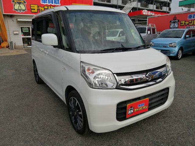 スペーシア Ｇリミテッド　タイヤ新品　アルミホイール　ドライブレコーダー　　Ｂｌｕｅｔｏｏｔｈ接続　ナビ　ＣＤ　ＤＶＤ　シートヒーター　衝突被害軽減システム　衝突安全ボディ　スマートキー　アイドリングストップ（4枚目）