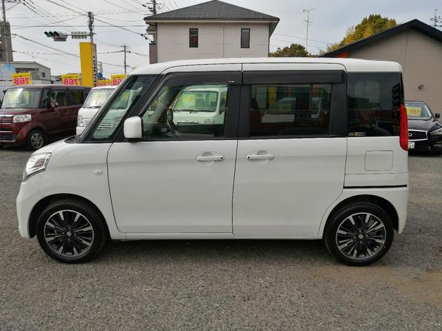 スペーシア Ｇリミテッド　タイヤ新品　アルミホイール　ドライブレコーダー　　Ｂｌｕｅｔｏｏｔｈ接続　ナビ　ＣＤ　ＤＶＤ　シートヒーター　衝突被害軽減システム　衝突安全ボディ　スマートキー　アイドリングストップ（9枚目）