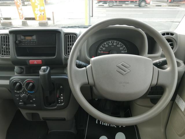 エブリイ ＰＡ　ＡＴ（５ＡＧＳ）　専門業者ルームクリーニング施工済　運転席エアバッグ　助手席エアバッグ　衝突安全ボディ　パワーステアリング　エアコン（11枚目）