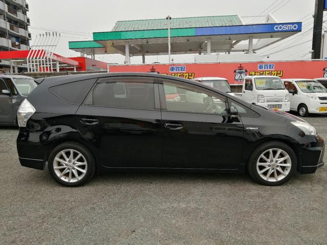 プリウスアルファ Ｓツーリングセレクション　バックカメラ　Ｂｌｕｅｔｏｏｔｈ接続　ＬＥＤヘッドランプ　ナビ　ＣＤ　ＤＶＤ　スマートキー　キーレスエントリー　衝突安全ボディ　盗難防止システム　電動格納ミラー　ＡＢＳ（5枚目）