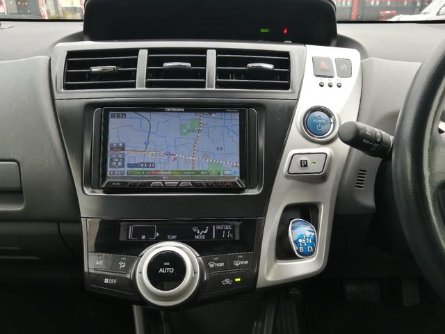 プリウスアルファ Ｓツーリングセレクション　バックカメラ　Ｂｌｕｅｔｏｏｔｈ接続　ＬＥＤヘッドランプ　ナビ　ＣＤ　ＤＶＤ　スマートキー　キーレスエントリー　衝突安全ボディ　盗難防止システム　電動格納ミラー　ＡＢＳ（12枚目）