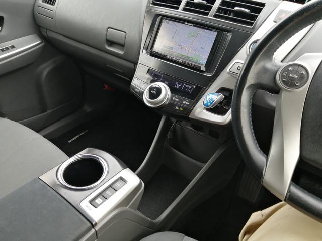 プリウスアルファ Ｓツーリングセレクション　バックカメラ　Ｂｌｕｅｔｏｏｔｈ接続　ＬＥＤヘッドランプ　ナビ　ＣＤ　ＤＶＤ　スマートキー　キーレスエントリー　衝突安全ボディ　盗難防止システム　電動格納ミラー　ＡＢＳ（26枚目）