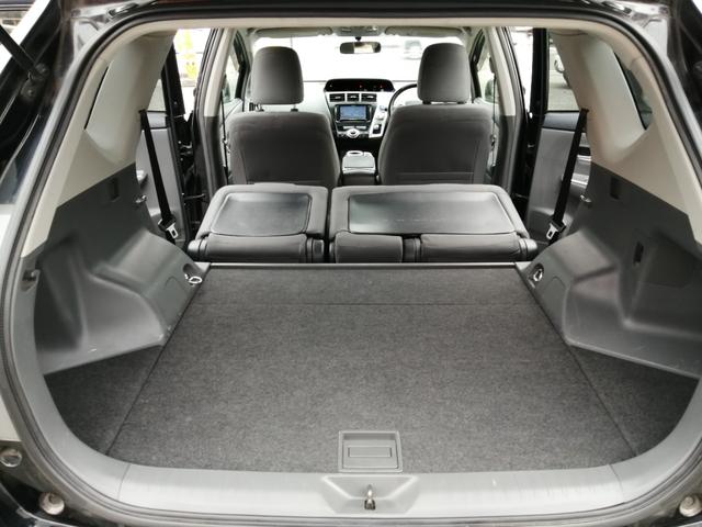 プリウスアルファ Ｓツーリングセレクション　バックカメラ　Ｂｌｕｅｔｏｏｔｈ接続　ＬＥＤヘッドランプ　ナビ　ＣＤ　ＤＶＤ　スマートキー　キーレスエントリー　衝突安全ボディ　盗難防止システム　電動格納ミラー　ＡＢＳ（32枚目）