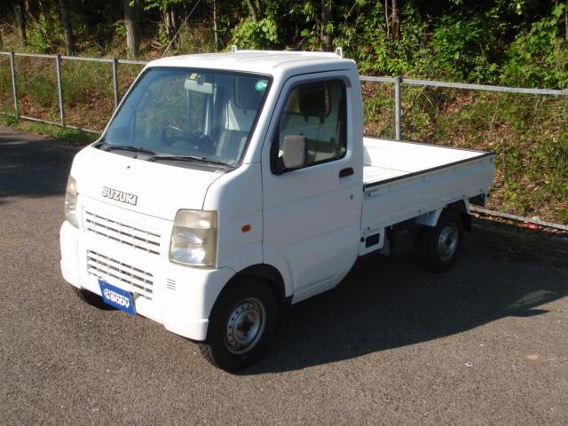 キャリイトラック ＫＣ　５速ミッション　エアコン　パワーステアリング　４ＷＤ　全面仕上げ済み　三方開　積載可能量３５０ｋｇ（7枚目）