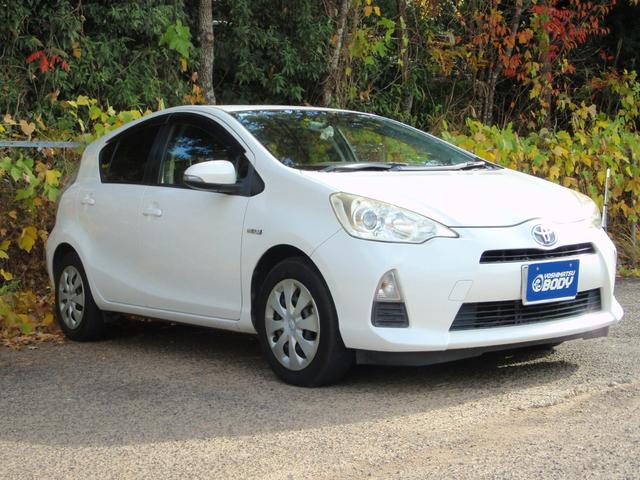 アクア Ｓ　ＨＶバッテリーリビルト交換済み　地デジナビ　Ｂカメ　ＥＴＣ（2枚目）