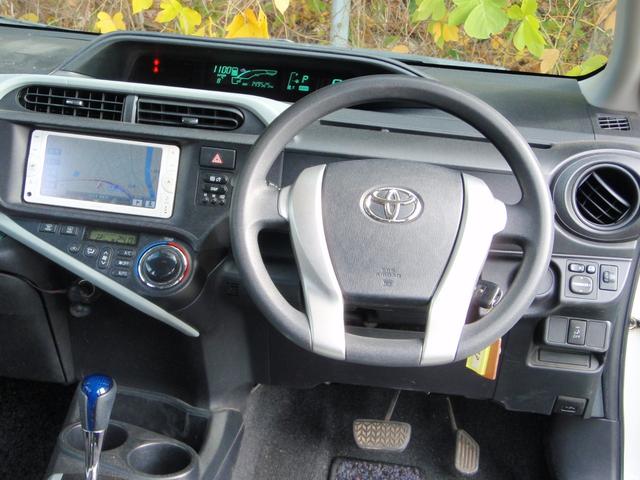 アクア Ｓ　ＨＶバッテリーリビルト交換済み　地デジナビ　Ｂカメ　ＥＴＣ（11枚目）