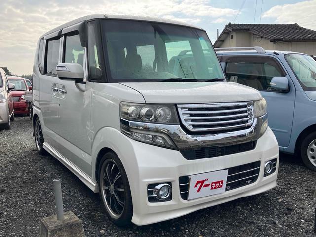 Ｎ－ＢＯＸカスタム Ｇ・Ｌパッケージ　バックカメラ　両側スライド・片側電動　ナビ　ＴＶ　オートライト　ＨＩＤ　スマートキー　アイドリングストップ　電動格納ミラー　ベンチシート　ＣＶＴ　盗難防止システム　ＡＢＳ　ＥＳＣ　ＣＤ　ＤＶＤ再生（14枚目）