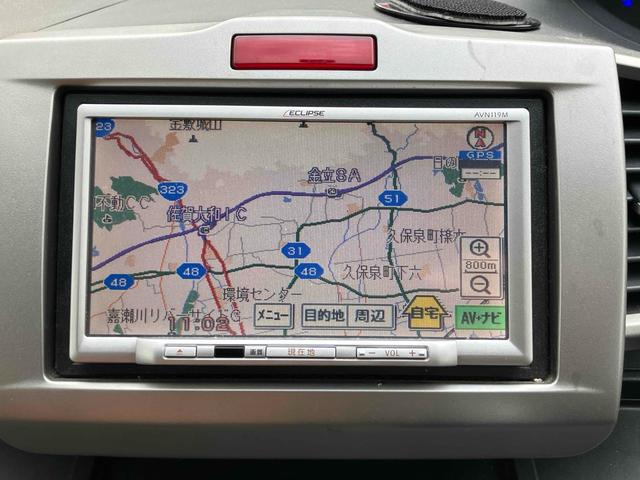 フリード Ｇ　ハイウェイエディション　ＥＴＣ　バックカメラ　ナビ　ＴＶ　両側スライド・片側電動　ＨＩＤ　キーレスエントリー　電動格納ミラー　３列シート　ＣＶＴ　アルミホイール　ＣＤ　衝突安全ボディ　ＡＢＳ　エアコン　パワーステアリング（4枚目）