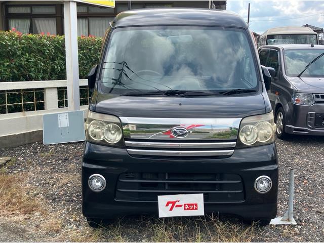 アトレーワゴン カスタムターボＲＳ　インパネオートマ　エアコン　パワステ　パワーウインド　両側スライドドア　ＡＢＳ　運転席助手席エアバック　ベンチシート（2枚目）