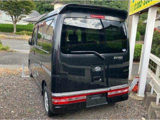 アトレーワゴン カスタムターボＲＳ　インパネオートマ　エアコン　パワステ　パワーウインド　両側スライドドア　ＡＢＳ　運転席助手席エアバック　ベンチシート（5枚目）
