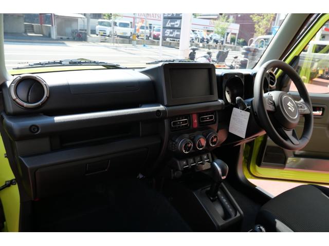 ジムニーシエラ ＪＣ　登録済み未使用車　スマートキー　プッシュスタート　電動格納ミラー　パーキングセンサー　オートエアコン　ブレーキサポート　シートヒーター（9枚目）