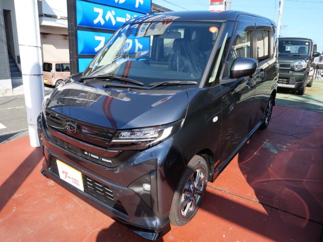 ムーヴ Ｇ　届け出済み未使用車　左側電動スライドドア　スマートキー　プッシュスタート　ディスプレイオーディオ　フルセグ　バックモニター　トラクションコントロール　パーキングセンサー（2枚目）