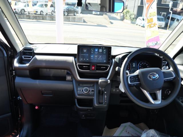 ムーヴ Ｇ　届け出済み未使用車　左側電動スライドドア　スマートキー　プッシュスタート　ディスプレイオーディオ　フルセグ　バックモニター　トラクションコントロール　パーキングセンサー（8枚目）