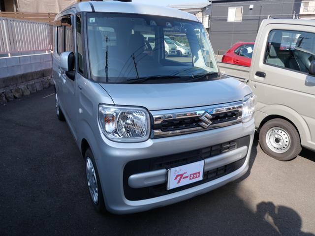 スペーシア ハイブリッドＸ　両側電動スライドドア　スマートキー　プッシュスタート　ＥＴＣ　ナビ　フルセグ　バックモニター　シートヒーター　パワーウィンドウ（4枚目）