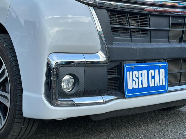 タント カスタムＲＳ　トップエディションＳＡＩＩＩ／衝突軽減ブレーキ　メモリーナビ　両側電動スライドドア　シートヒーター　ＬＥＤヘッドライト　ＬＥＤフォグ　デイライト　ハーフレザーシート　オートハイビーム　ＴＶ　ターボ　シートヒーター　記録簿　コーナーセンサー　ＣＤ（30枚目）