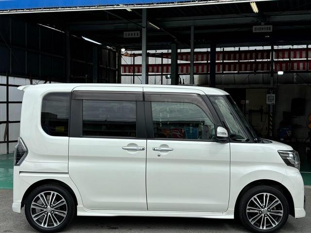 タント カスタムＲＳ　トップエディションＳＡＩＩＩ／衝突軽減ブレーキ　メモリーナビ　両側電動スライドドア　シートヒーター　ＬＥＤヘッドライト　ＬＥＤフォグ　デイライト　ハーフレザーシート　オートハイビーム　ＴＶ　ターボ　シートヒーター　記録簿　コーナーセンサー　ＣＤ（32枚目）