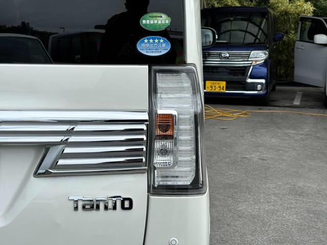 タント カスタムＲＳ　トップエディションＳＡＩＩＩ／衝突軽減ブレーキ　メモリーナビ　両側電動スライドドア　シートヒーター　ＬＥＤヘッドライト　ＬＥＤフォグ　デイライト　ハーフレザーシート　オートハイビーム　ＴＶ　ターボ　シートヒーター　記録簿　コーナーセンサー　ＣＤ（40枚目）