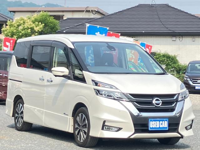 セレナ ハイウェイスター　純正９インチＳＤナビ　フルセグ走行中可　ブルートゥース　ＨＤＭＩ対応　純正１１インチ後席モニター　全方位カメラ　両側電動スライドドア　オートクルーズ　パーキングアシスト　ＥＴＣ（3枚目）