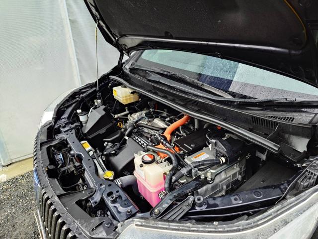 エスクァイア ハイブリッドGi ワンオーナー モデリスタエアロ 純正9インチSDナビ フルセグ ブルートゥース HDMI フロントカメラ バックカメラ 両側電動スライドドア オートクルーズ 合皮レザーシートヒーター 記録簿 禁煙車(35枚目)