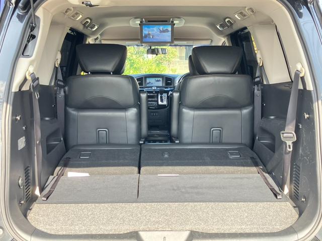 エルグランド ３５０ハイウェイスタープレミアム　純正メーカーナビ　フルセグ　ブルートゥース　ＤＶＤ再生　純正後席モニタ　全方位カメラ　両側電動スライドドア　電動リアゲート　黒本革電動シート　シートヒーター　レーダークルーズ　コーナーセンサー　ＥＴＣ（31枚目）