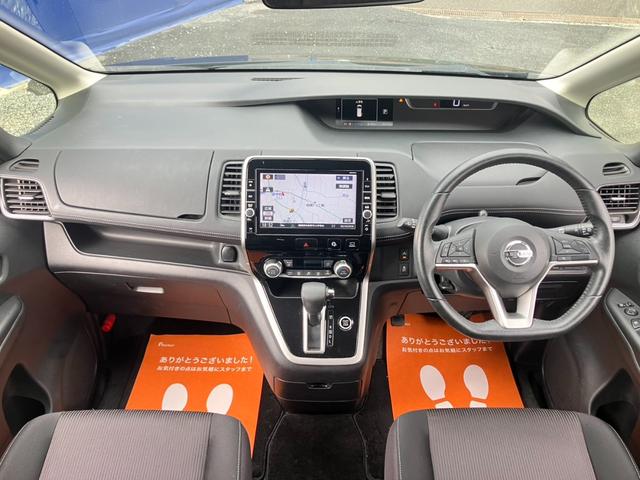 セレナ ハイウェイスター Vセレクション 純正9インチSDナビ フルセグ ブルートゥース HDMI ブルーレイ 純正11インチ後席モニター 全方位カメラ 両側電動スライドドア オートクルーズ レーンアラート 禁煙車 スペアキー有 純正ドラレコ(18枚目)