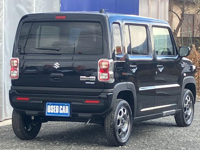 ハスラー ハイブリッドＧ　スズキセーフティセンス　衝突軽減ブレーキ　レーダークルーズ　レーンアラート　シートヒーター　コーナーセンサー　ＬＥＤ光軸調整ライト　オートハイビーム　アイドリングストップ　スペアキー有　新車保証書（5枚目）