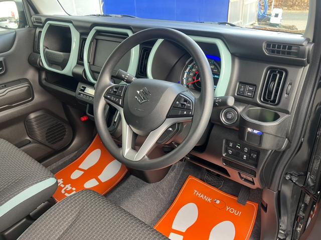 ハスラー ハイブリッドＧ　スズキセーフティセンス　衝突軽減ブレーキ　レーダークルーズ　レーンアラート　シートヒーター　コーナーセンサー　ＬＥＤ光軸調整ライト　オートハイビーム　アイドリングストップ　スペアキー有　新車保証書（9枚目）