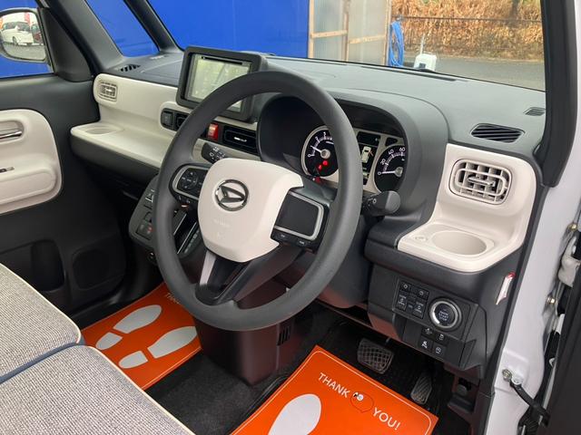 ムーヴキャンバス ストライプスＧ　スマホ連携ディスプレイオーディオ　ブルートゥース　両側パワースライドドア　衝突軽減ブレーキ　コーナーセンサー　オートハイビーム　シートヒーター　電子パーキング　　ＬＥＤライト　ＬＥＤフォグ　スペアキー（9枚目）