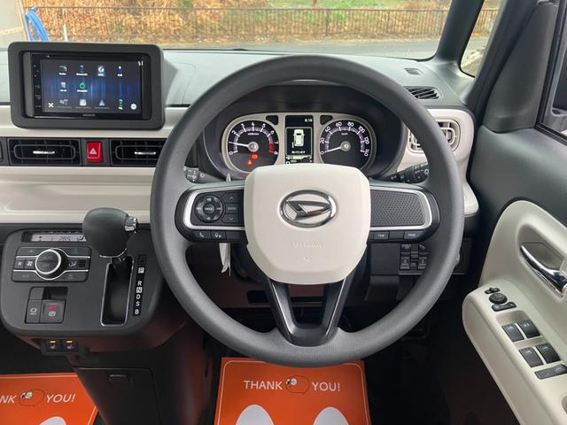 ムーヴキャンバス ストライプスＧ　スマホ連携ディスプレイオーディオ　ブルートゥース　両側パワースライドドア　衝突軽減ブレーキ　コーナーセンサー　オートハイビーム　シートヒーター　電子パーキング　　ＬＥＤライト　ＬＥＤフォグ　スペアキー（17枚目）