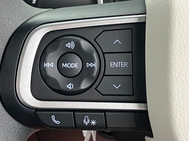 ムーヴキャンバス ストライプスＧ　スマホ連携ディスプレイオーディオ　ブルートゥース　両側パワースライドドア　衝突軽減ブレーキ　コーナーセンサー　オートハイビーム　シートヒーター　電子パーキング　　ＬＥＤライト　ＬＥＤフォグ　スペアキー（28枚目）