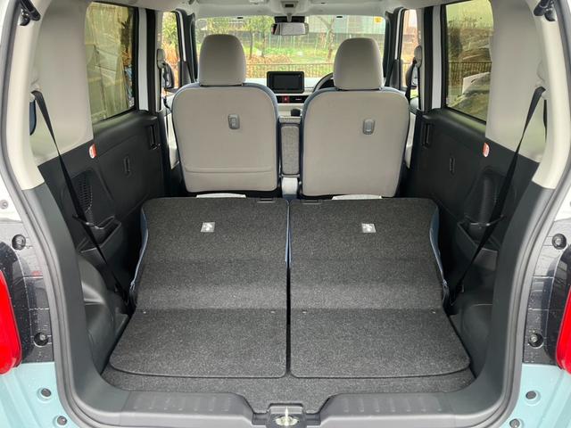 ムーヴキャンバス ストライプスＧ　スマホ連携ディスプレイオーディオ　ブルートゥース　両側パワースライドドア　衝突軽減ブレーキ　コーナーセンサー　オートハイビーム　シートヒーター　電子パーキング　　ＬＥＤライト　ＬＥＤフォグ　スペアキー（32枚目）