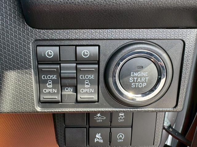 タント カスタムＸ　両側Ｐドア　衝突被害軽減ブレーキ　ハーフレザーシート　シートヒーター　バックカメラ　電動パーキングブレーキ　オートブレーキホールド　スマートキー　プッシュスタート　ＬＥＤライト・フォグ　禁煙車　記録簿（4枚目）