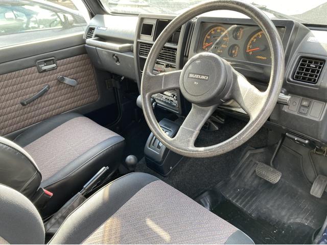 4WD ETC カセット アルミホイール エアコン 純正ノーマル オートマチックトランスミッション スキューバ―ブルーメタリック 軽自動車(2枚目)