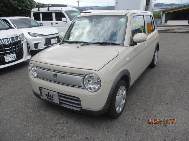 アルトラパン L 社外7インチナビ フルセグTV バックカメラ ETC 安全装備 アイドリングストップ プッシュスタート シートヒーター スペアキー(3枚目)