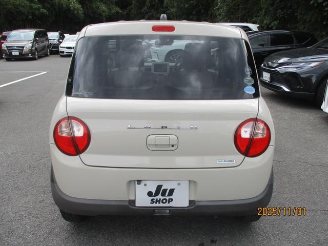 アルトラパン L 社外7インチナビ フルセグTV バックカメラ ETC 安全装備 アイドリングストップ プッシュスタート シートヒーター スペアキー(6枚目)