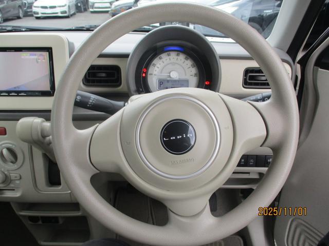 アルトラパン L 社外7インチナビ フルセグTV バックカメラ ETC 安全装備 アイドリングストップ プッシュスタート シートヒーター スペアキー(23枚目)
