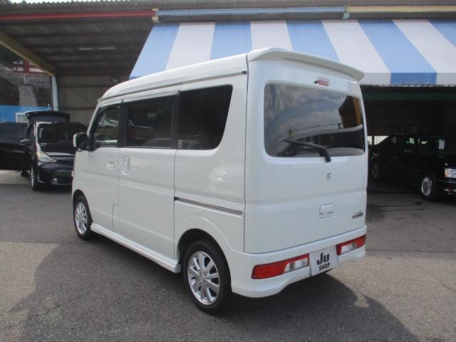エブリイワゴン PZターボ 社外7インチナビ バックカメラ プッシュスタート 安全装備 片側パワースライドドア ETC スペアキー(7枚目)