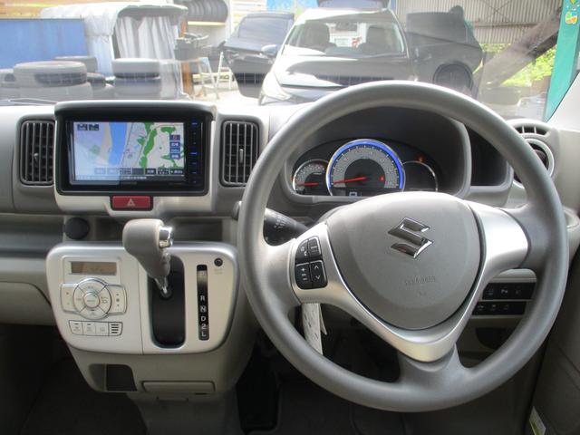 エブリイワゴン PZターボ 社外7インチナビ バックカメラ プッシュスタート 安全装備 片側パワースライドドア ETC スペアキー(9枚目)