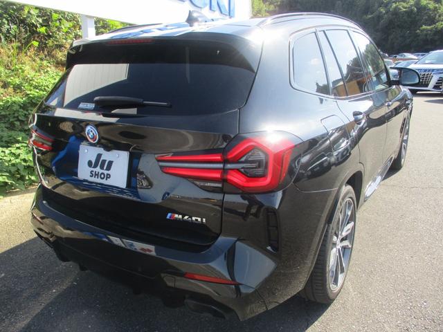 X3 M40i M40i(5名) ワンオーナー車 禁煙車 サンルーフ パドルシフト フルセグTV 全方位カメラ HUD BSM スペアキー オートライト クルーズコントロール シートヒーター パワーシート(8枚目)